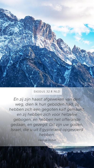 Exodus 32:8 NLD Bible Verse Image