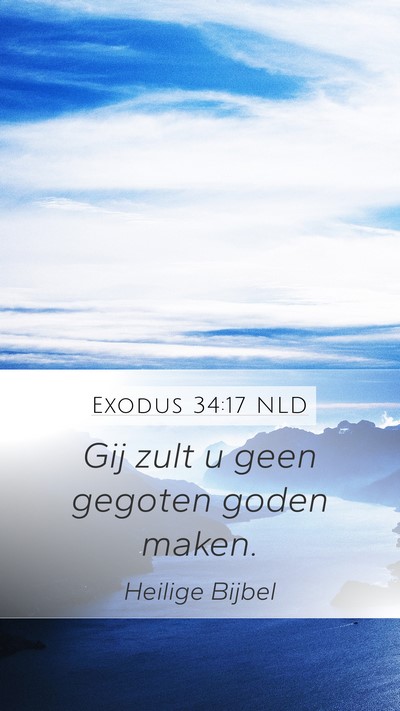 Exodus 34:17 NLD Bible Verse Image
