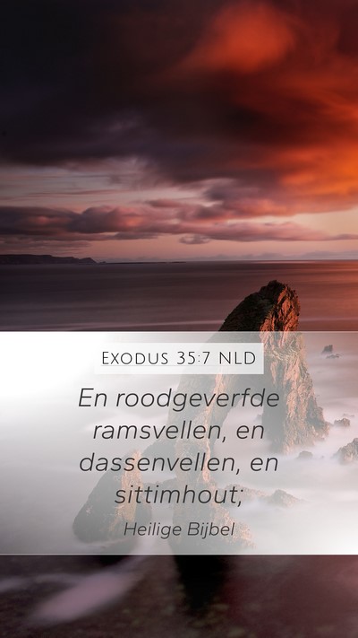 Exodus 35:7 NLD Bible Verse Image