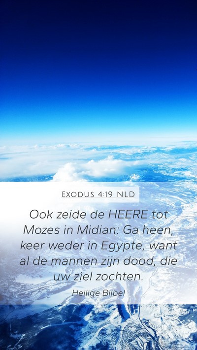 Exodus 4:19 NLD Bible Verse Image
