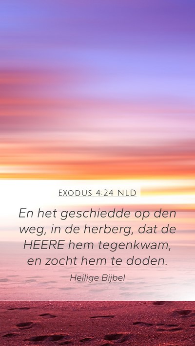 Exodus 4:24 NLD Bible Verse Image