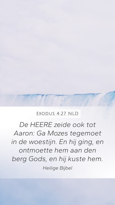 Exodus 4:27 NLD Bible Verse Image