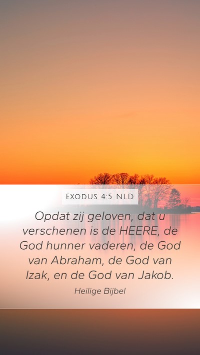 Exodus 4:5 NLD Bible Verse Image