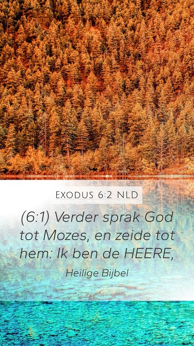Exodus 6:2 NLD Bible Verse Image