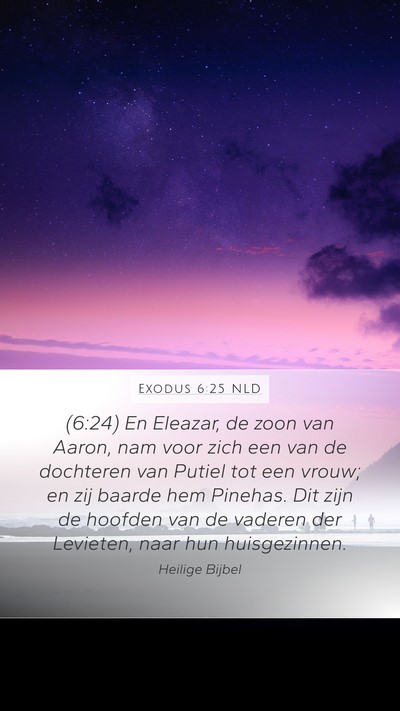 Exodus 6:25 NLD Bible Verse Image