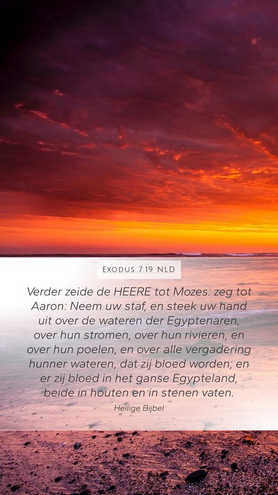 Exodus 7:19 NLD Bible Verse Image