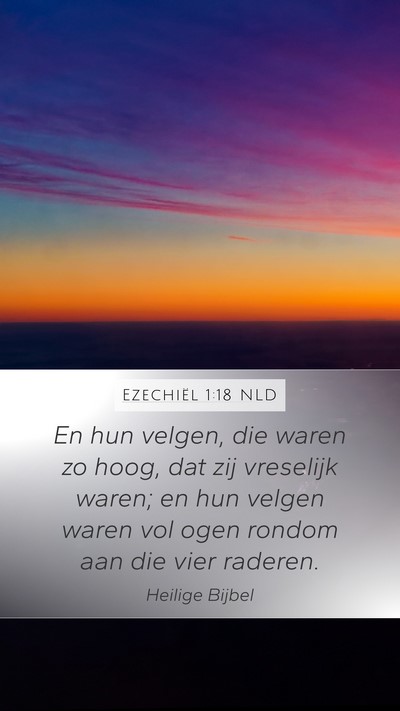 Ezechiël 1:18 NLD Bible Verse Image