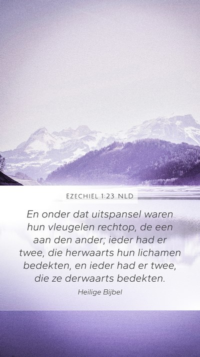 Ezechiël 1:23 NLD Bible Verse Image