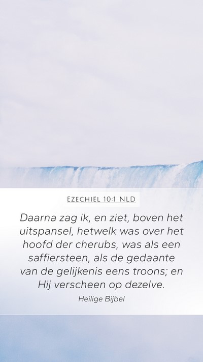 Ezechiël 10:1 NLD Bible Verse Image