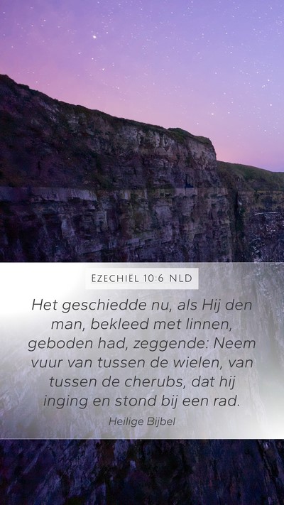 Ezechiël 10:6 NLD Bible Verse Image