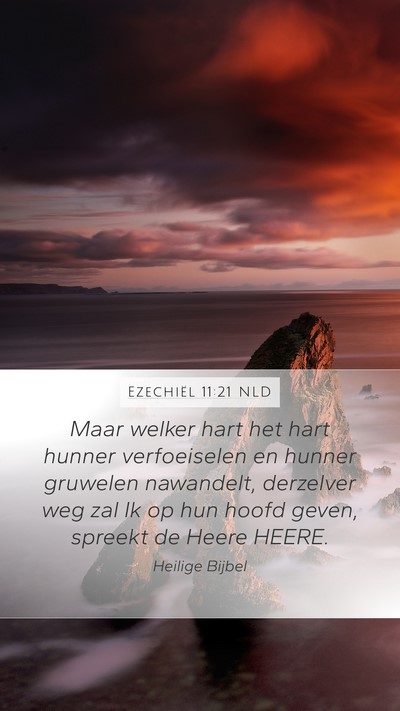 Ezechiël 11:21 NLD Bible Verse Image