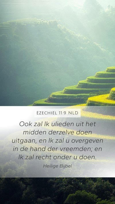 Ezechiël 11:9 NLD Bible Verse Image