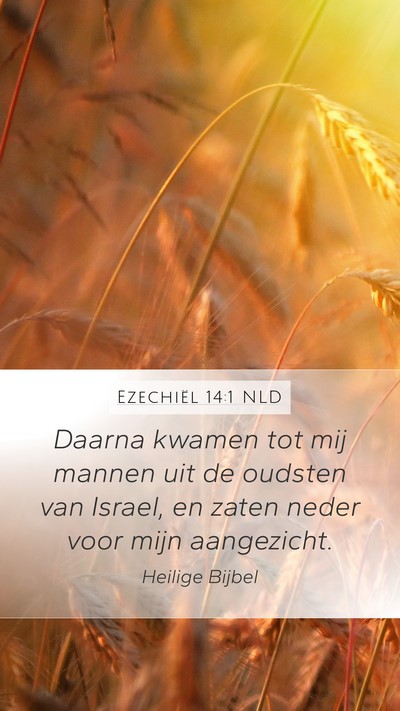 Ezechiël 14:1 NLD Bible Verse Image