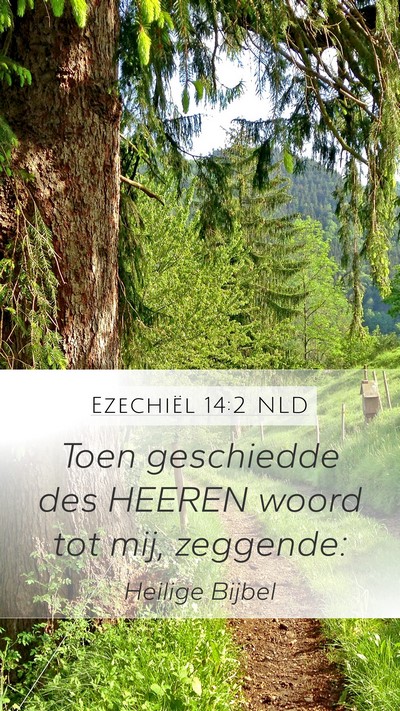 Ezechiël 14:2 NLD Bible Verse Image