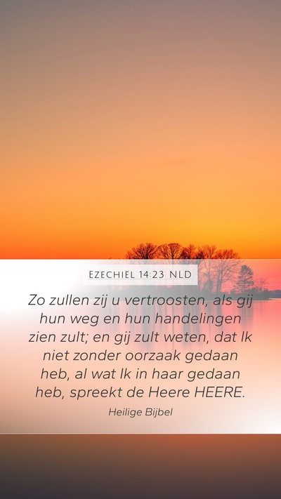 Ezechiël 14:23 NLD Bible Verse Image