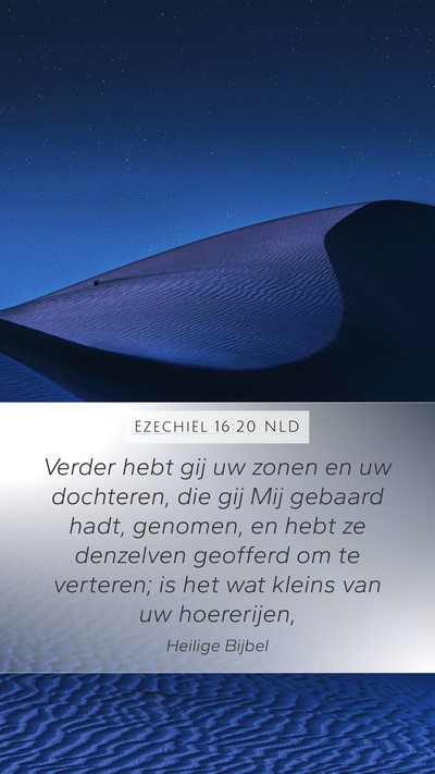 Ezechiël 16:20 NLD Bible Verse Image