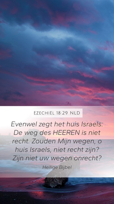 Ezechiël 18:29 NLD Bible Verse Image