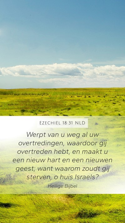Ezechiël 18:31 NLD Bible Verse Image