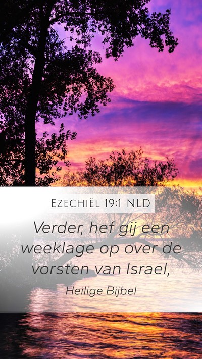 Ezechiël 19:1 NLD Bible Verse Image