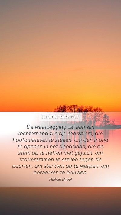 Ezechiël 21:22 NLD Bible Verse Image