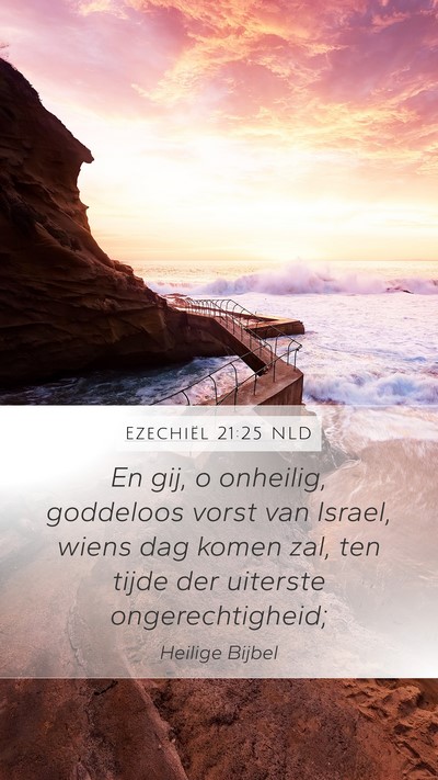 Ezechiël 21:25 NLD Bible Verse Image