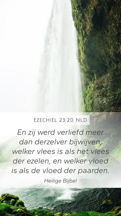 Ezechiël 23:20 NLD Bible Verse Image