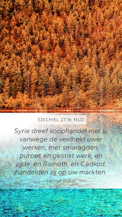 Ezechiël 27:16 NLD Bible Verse Image