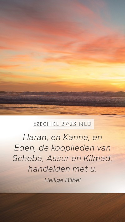 Ezechiël 27:23 NLD Bible Verse Image