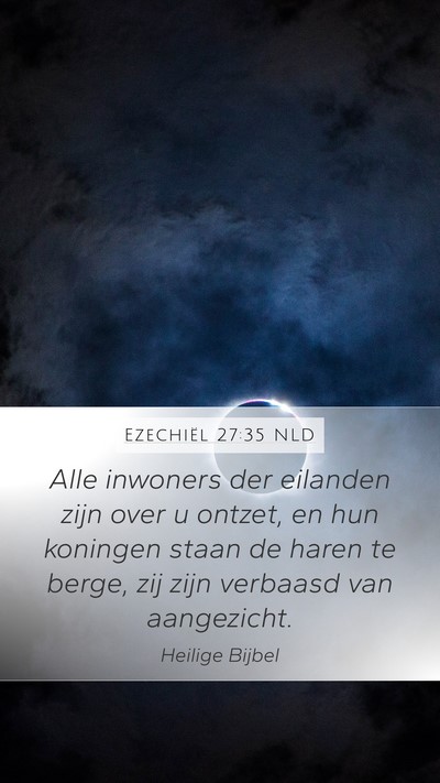 Ezechiël 27:35 NLD Bible Verse Image