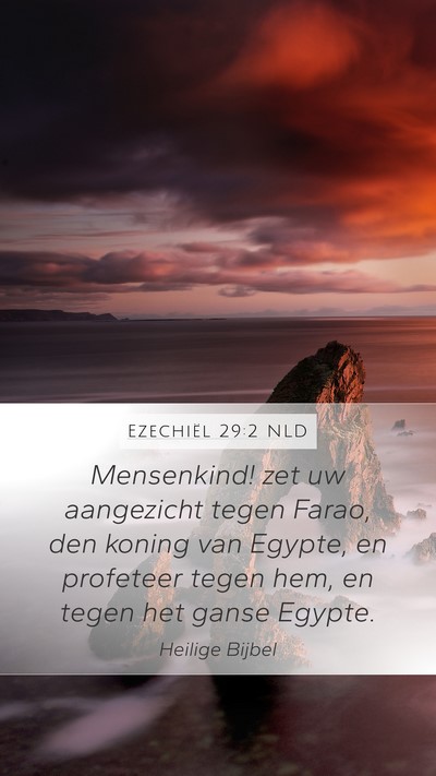 Ezechiël 29:2 NLD Bible Verse Image