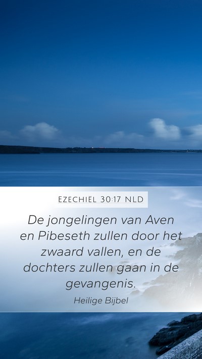 Ezechiël 30:17 NLD Bible Verse Image