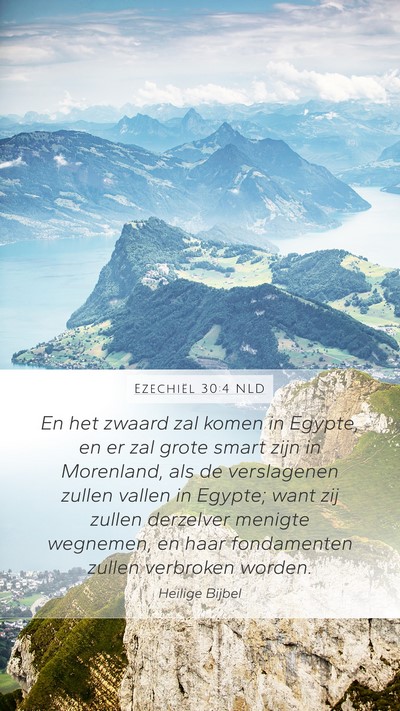 Ezechiël 30:4 NLD Bible Verse Image