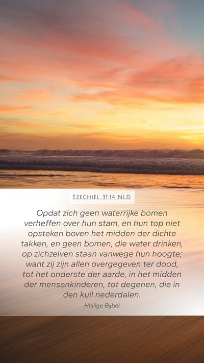 Ezechiël 31:14 NLD Bible Verse Image