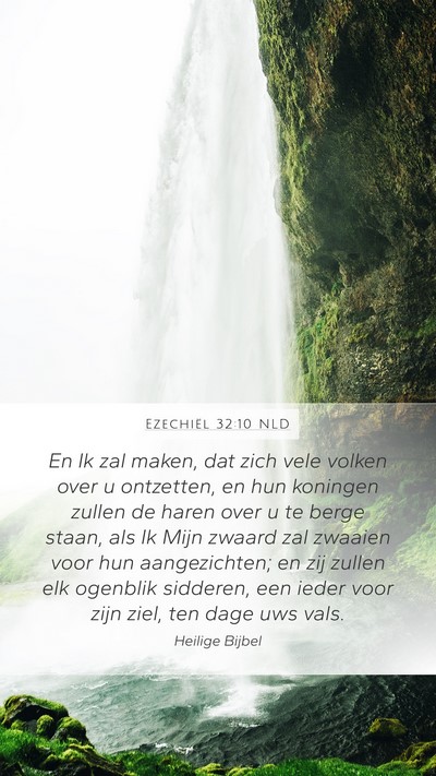 Ezechiël 32:10 NLD Bible Verse Image