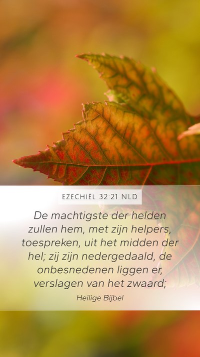 Ezechiël 32:21 NLD Bible Verse Image