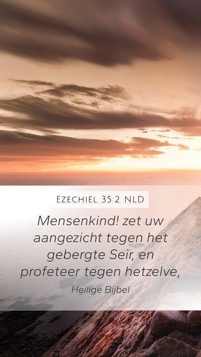 Ezechiël 35:2 NLD Bible Verse Image