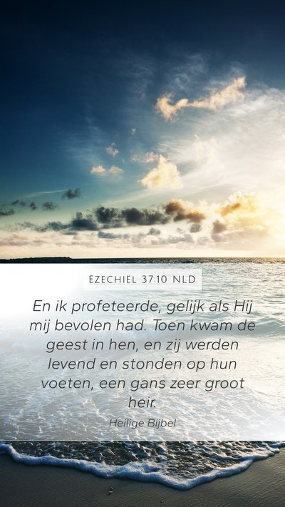 Ezechiël 37:10 NLD Bible Verse Image