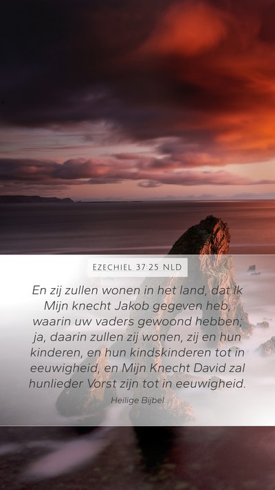 Ezechiël 37:25 NLD Bible Verse Image