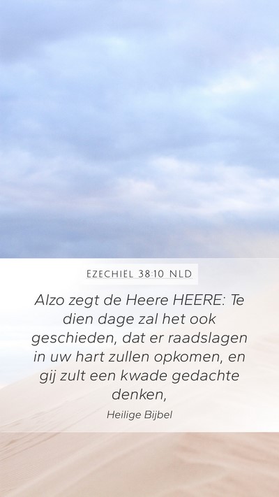 Ezechiël 38:10 NLD Bible Verse Image