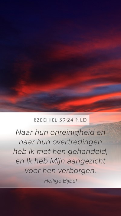 Ezechiël 39:24 NLD Bible Verse Image