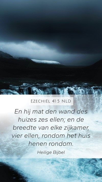 Ezechiël 41:5 NLD Bible Verse Image