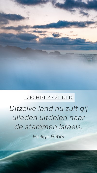 Ezechiël 47:21 NLD Bible Verse Image