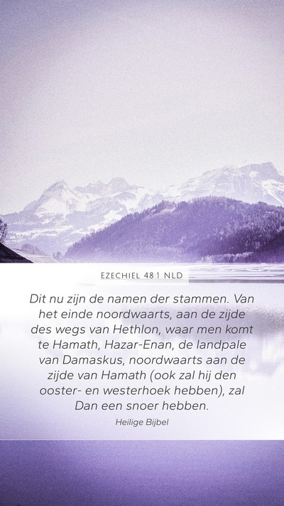 Ezechiël 48:1 NLD Bible Verse Image