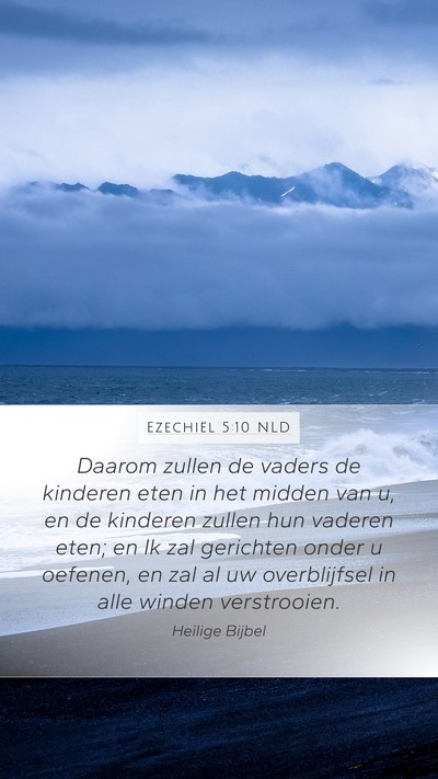 Ezechiël 5:10 NLD Bible Verse Image