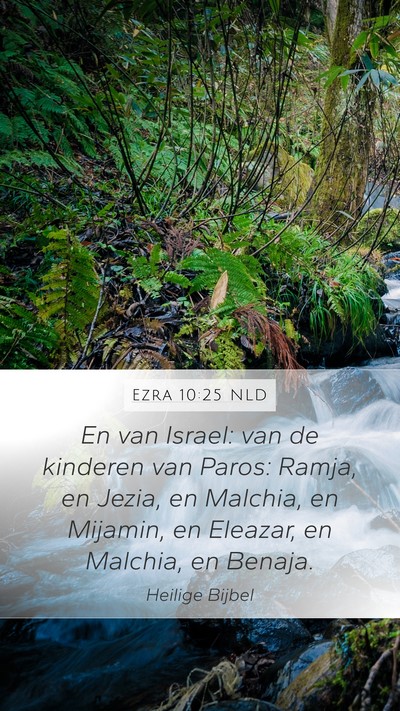 Ezra 10:25 NLD Bible Verse Image