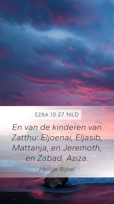 Ezra 10:27 NLD Bible Verse Image