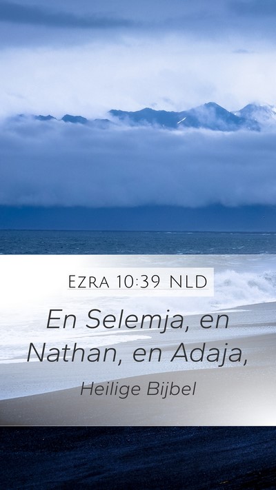Ezra 10:39 NLD Bible Verse Image