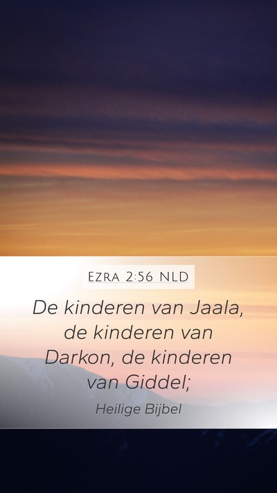 Ezra 2:56 NLD Bible Verse Image