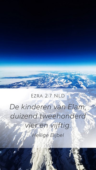 Ezra 2:7 NLD Bible Verse Image