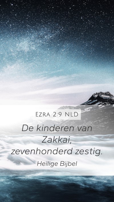 Ezra 2:9 NLD Bible Verse Image